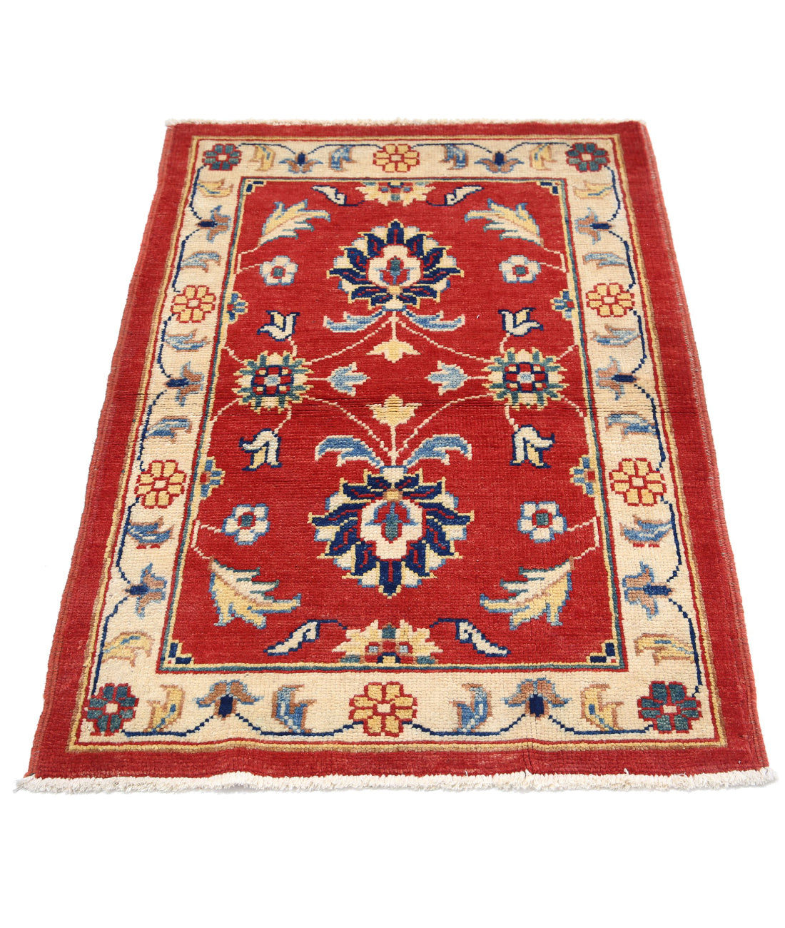 Ziegler 2'7'' X 4'0'' Hand-Knotted Wool Rug 2'7'' x 4'0'' (78 X 120) / Red / N/A