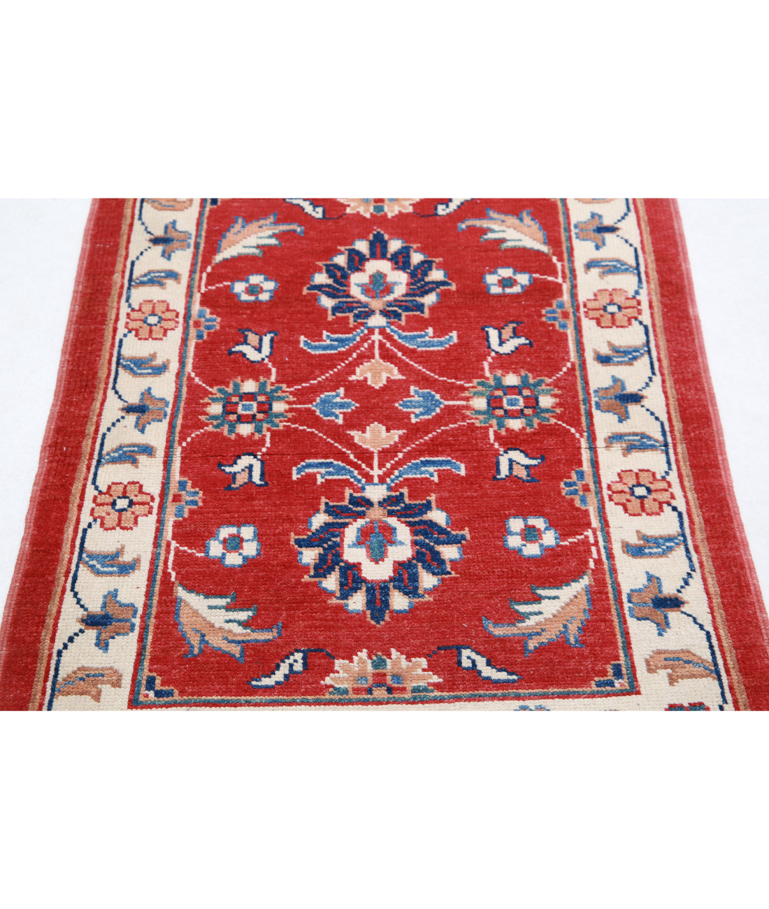 Ziegler 2'8'' X 3'8'' Hand-Knotted Wool Rug 2'8'' x 3'8'' (80 X 110) / Red / N/A