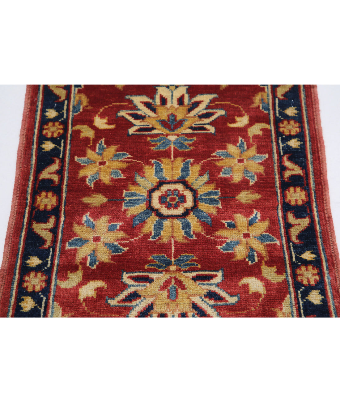 Ziegler 2'0'' X 2'10'' Hand-Knotted Wool Rug 2'0'' x 2'10'' (60 X 85) / Red / N/A