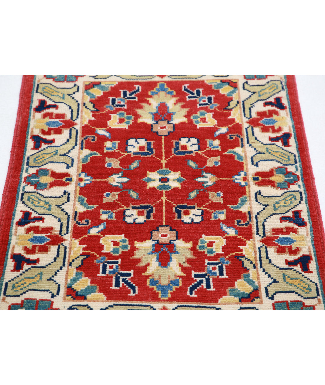 Ziegler 2'1'' X 2'10'' Hand-Knotted Wool Rug 2'1'' x 2'10'' (63 X 85) / Red / N/A