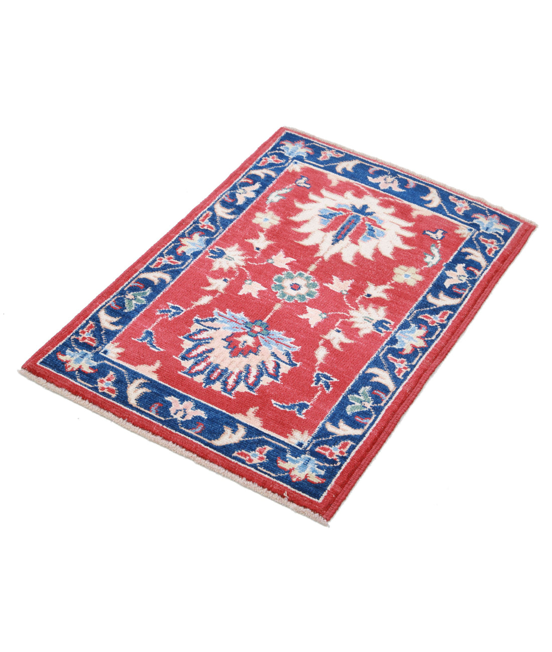 Ziegler 2'1'' X 2'10'' Hand-Knotted Wool Rug 2'1'' x 2'10'' (63 X 85) / Red / N/A