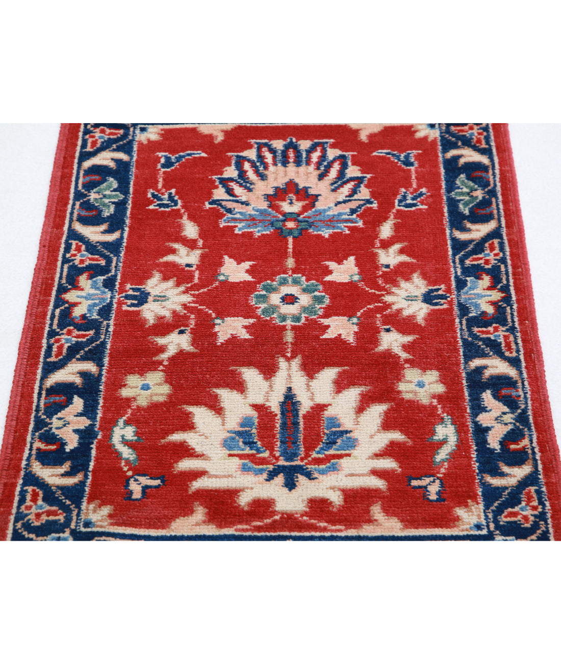 Ziegler 2'1'' X 2'10'' Hand-Knotted Wool Rug 2'1'' x 2'10'' (63 X 85) / Red / N/A