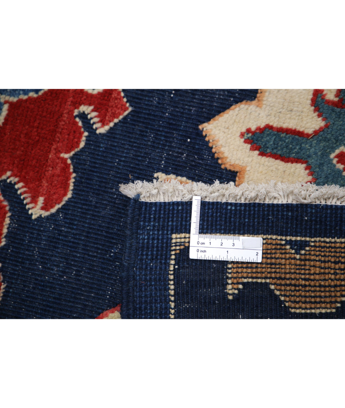 Ziegler 4'0'' X 6'0'' Hand-Knotted Wool Rug 4'0'' x 6'0'' (120 X 180) / Blue / N/A