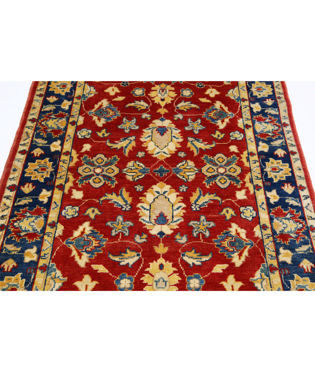 Ziegler 3'11'' X 6'6'' Hand-Knotted Wool Rug 3'11'' x 6'6'' (118 X 195) / Red / N/A