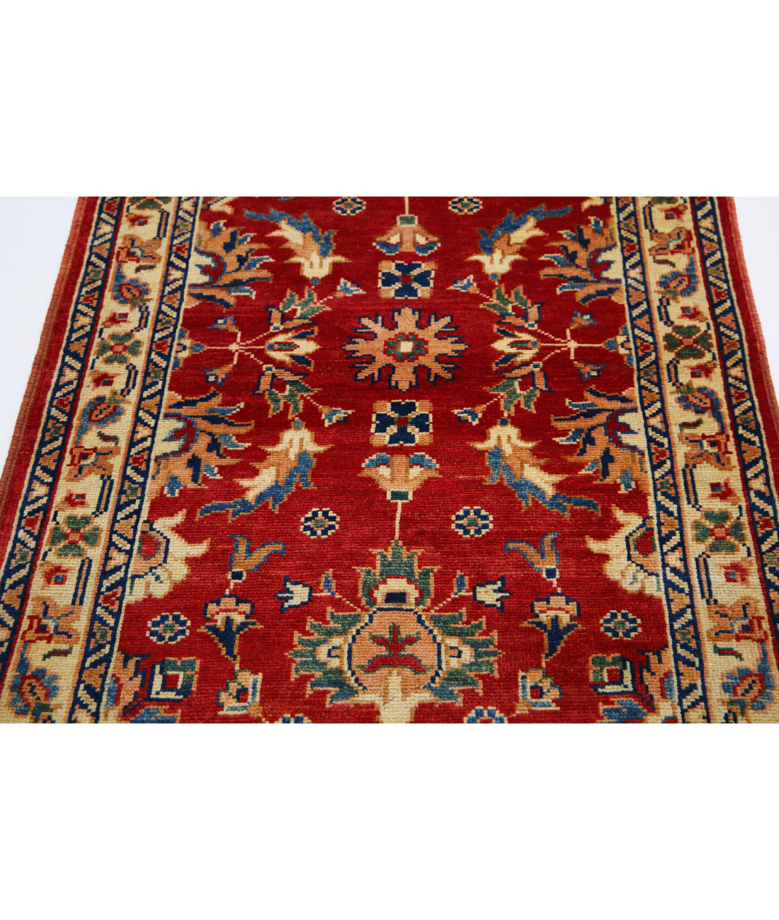 Ziegler 3'1'' X 4'9'' Hand-Knotted Wool Rug 3'1'' x 4'9'' (93 X 143) / Red / N/A