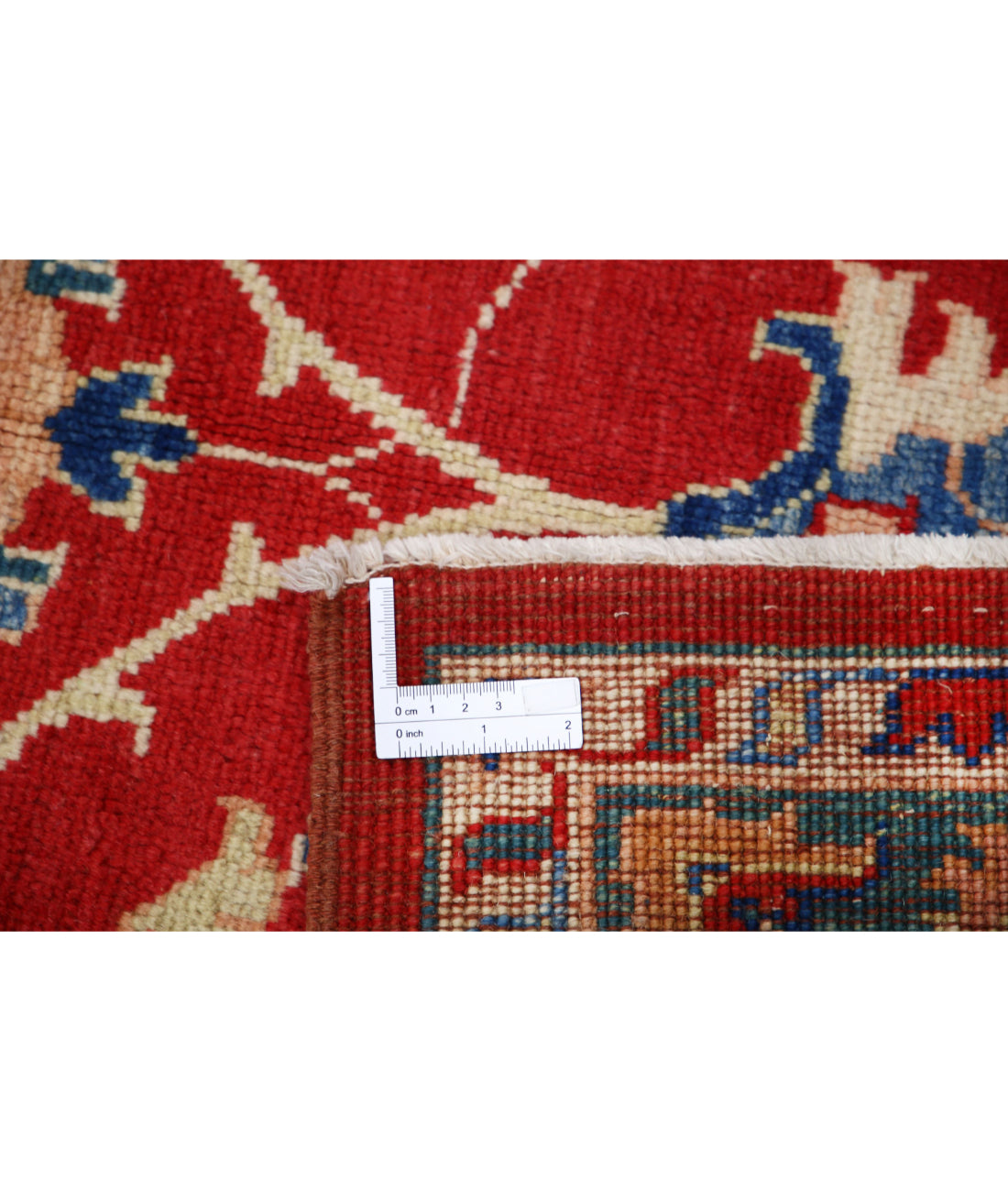Ziegler 4'9'' X 6'6'' Hand-Knotted Wool Rug 4'9'' x 6'6'' (143 X 195) / Red / Blue