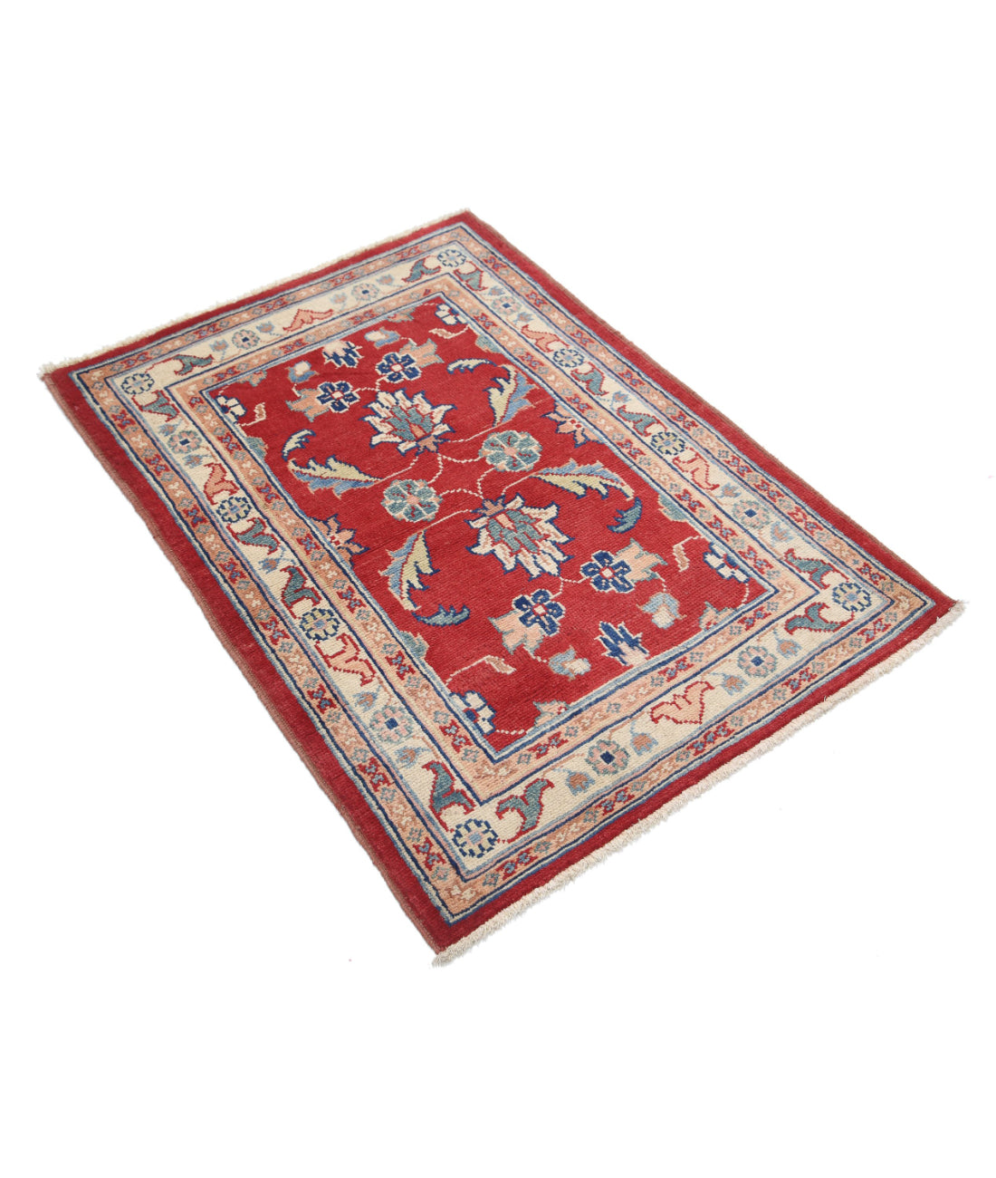 Ziegler 2'9'' X 3'10'' Hand-Knotted Wool Rug 2'9'' x 3'10'' (83 X 115) / Red / N/A