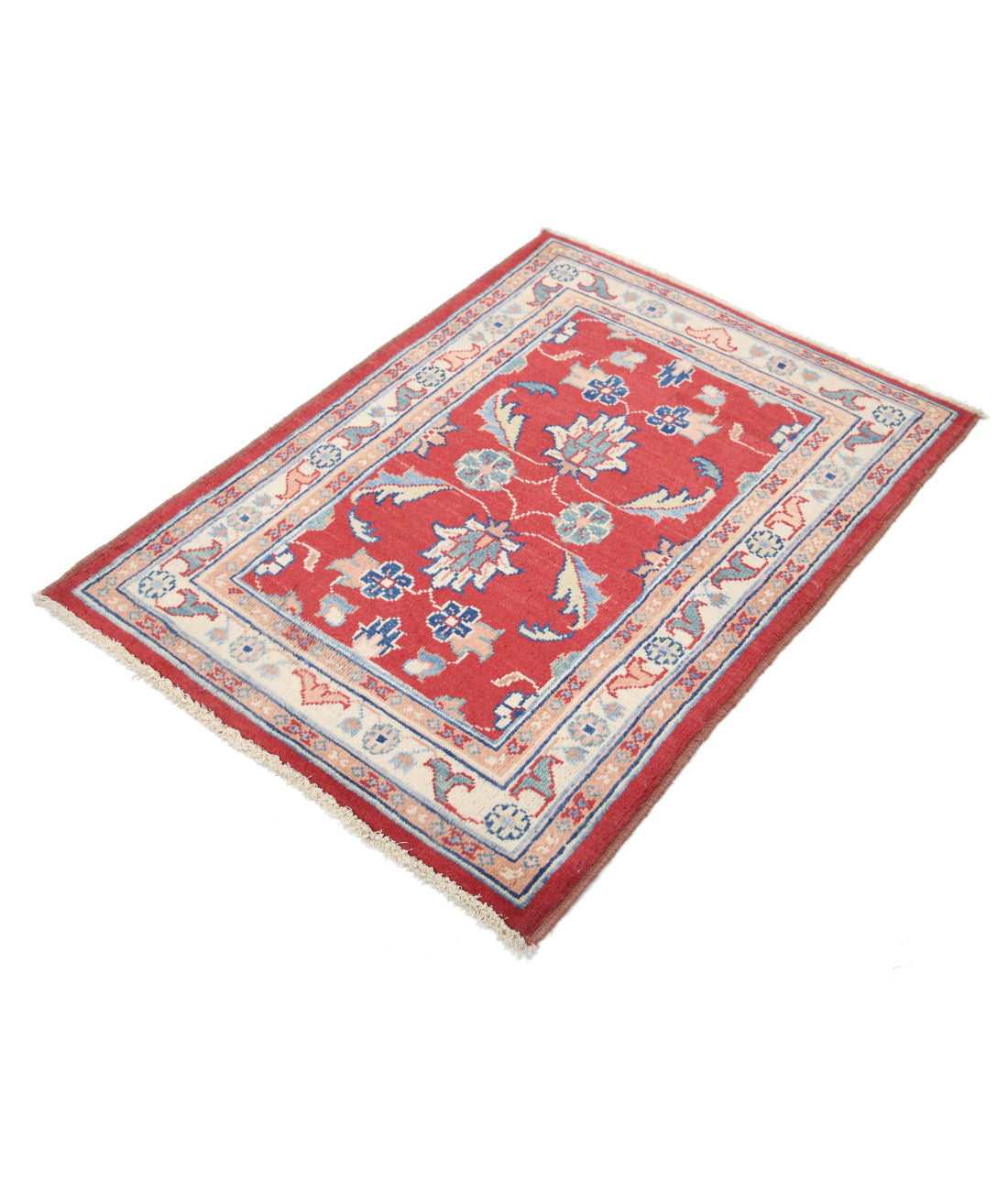 Ziegler 2'9'' X 3'10'' Hand-Knotted Wool Rug 2'9'' x 3'10'' (83 X 115) / Red / N/A