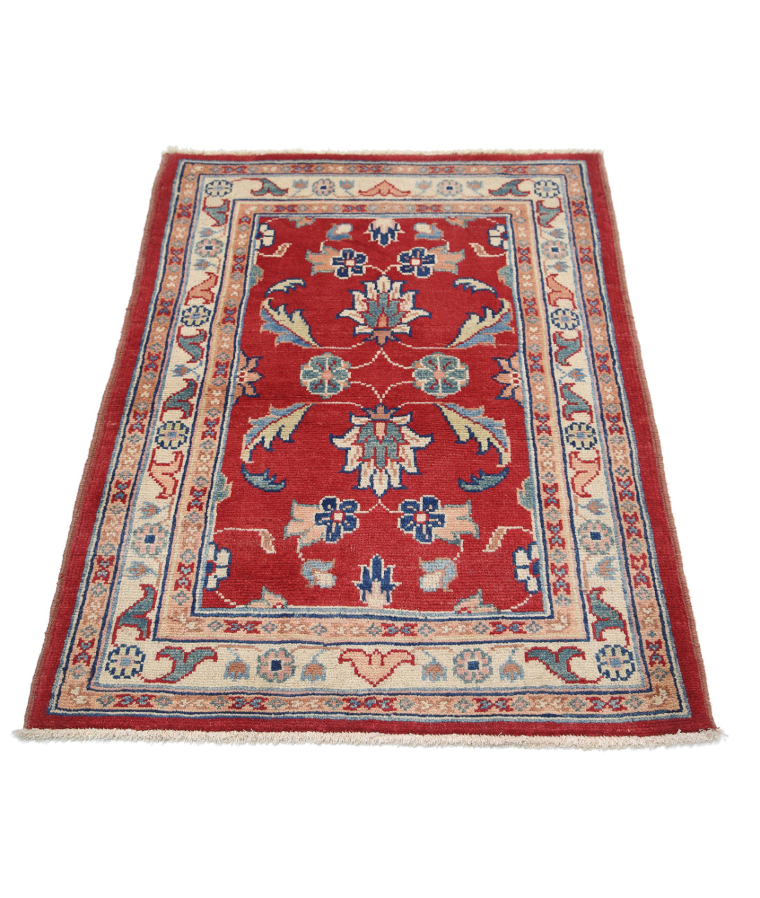 Ziegler 2'9'' X 3'10'' Hand-Knotted Wool Rug 2'9'' x 3'10'' (83 X 115) / Red / N/A
