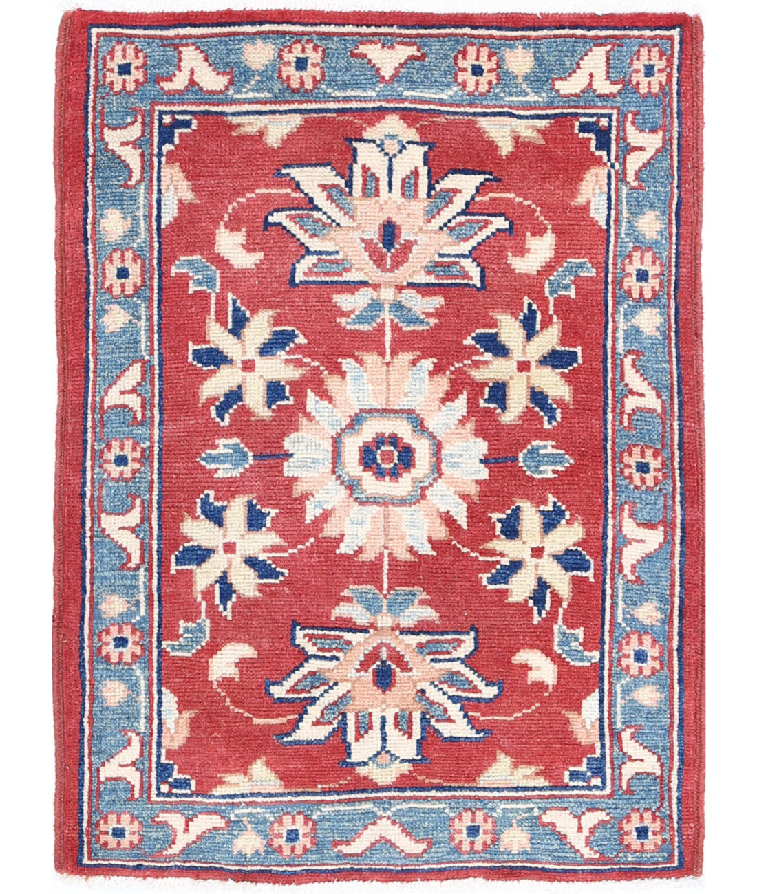 Ziegler 2'1'' X 2'11'' Hand-Knotted Wool Rug 2'1'' x 2'11'' (63 X 88) / Red / N/A