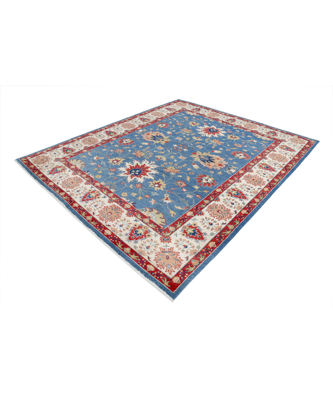 Ziegler 7'10'' X 9'5'' Hand-Knotted Wool Rug 7'10'' x 9'5'' (235 X 283) / Blue / N/A
