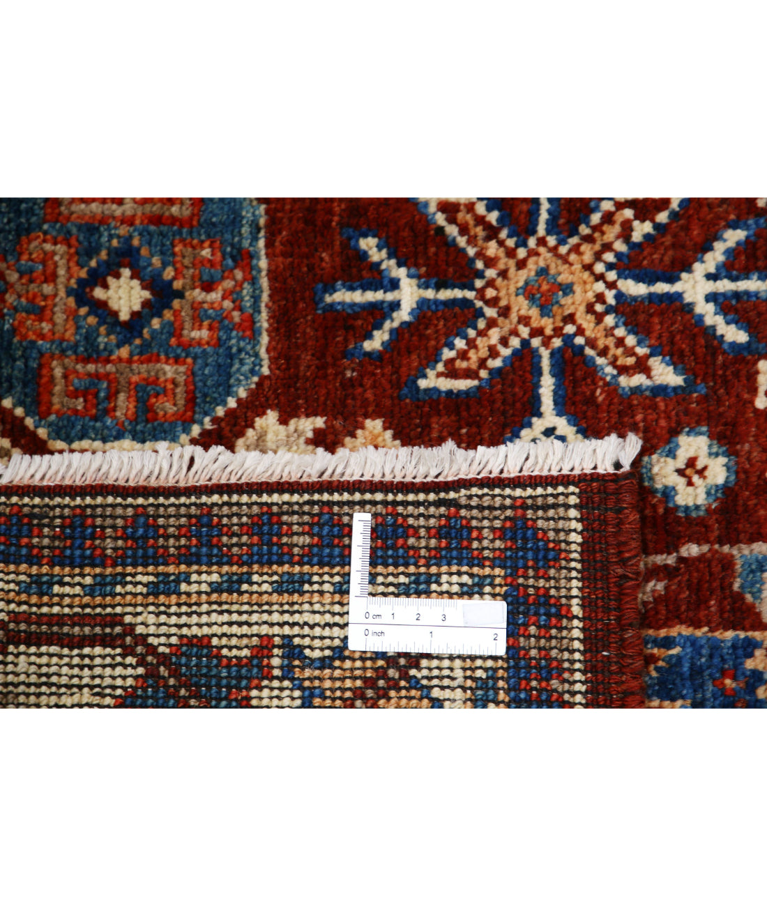 Ziegler 4'0'' X 5'9'' Hand-Knotted Wool Rug 4'0'' x 5'9'' (120 X 173) / Red / N/A