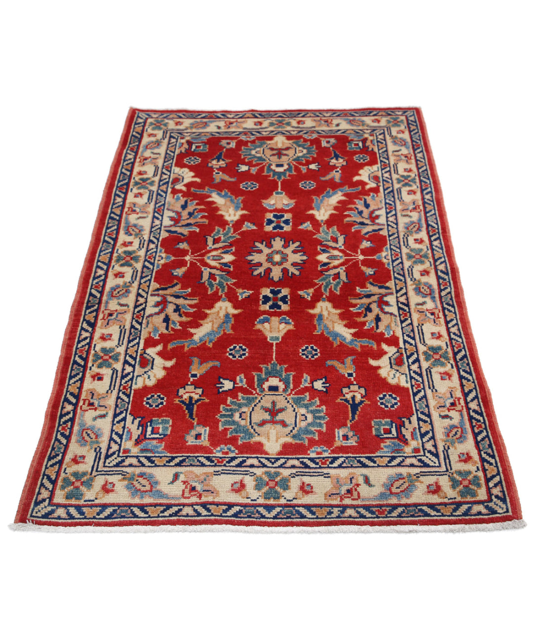 Ziegler 3'1'' X 4'8'' Hand-Knotted Wool Rug 3'1'' x 4'8'' (93 X 140) / Red / N/A