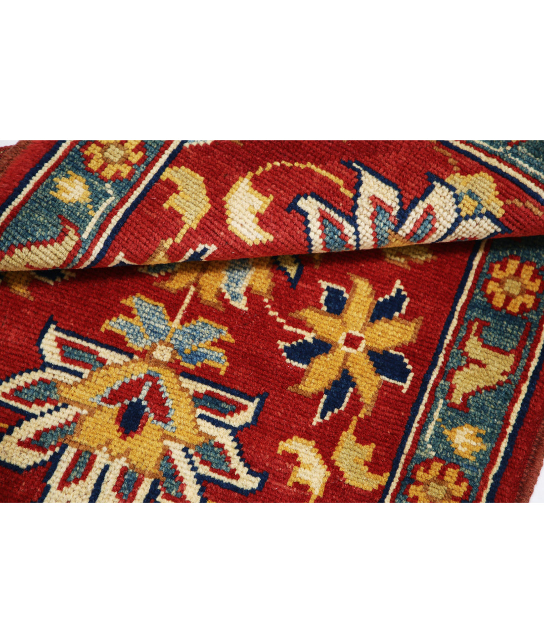 Ziegler 2'0'' X 2'11'' Hand-Knotted Wool Rug 2'0'' x 2'11'' (60 X 88) / Red / N/A