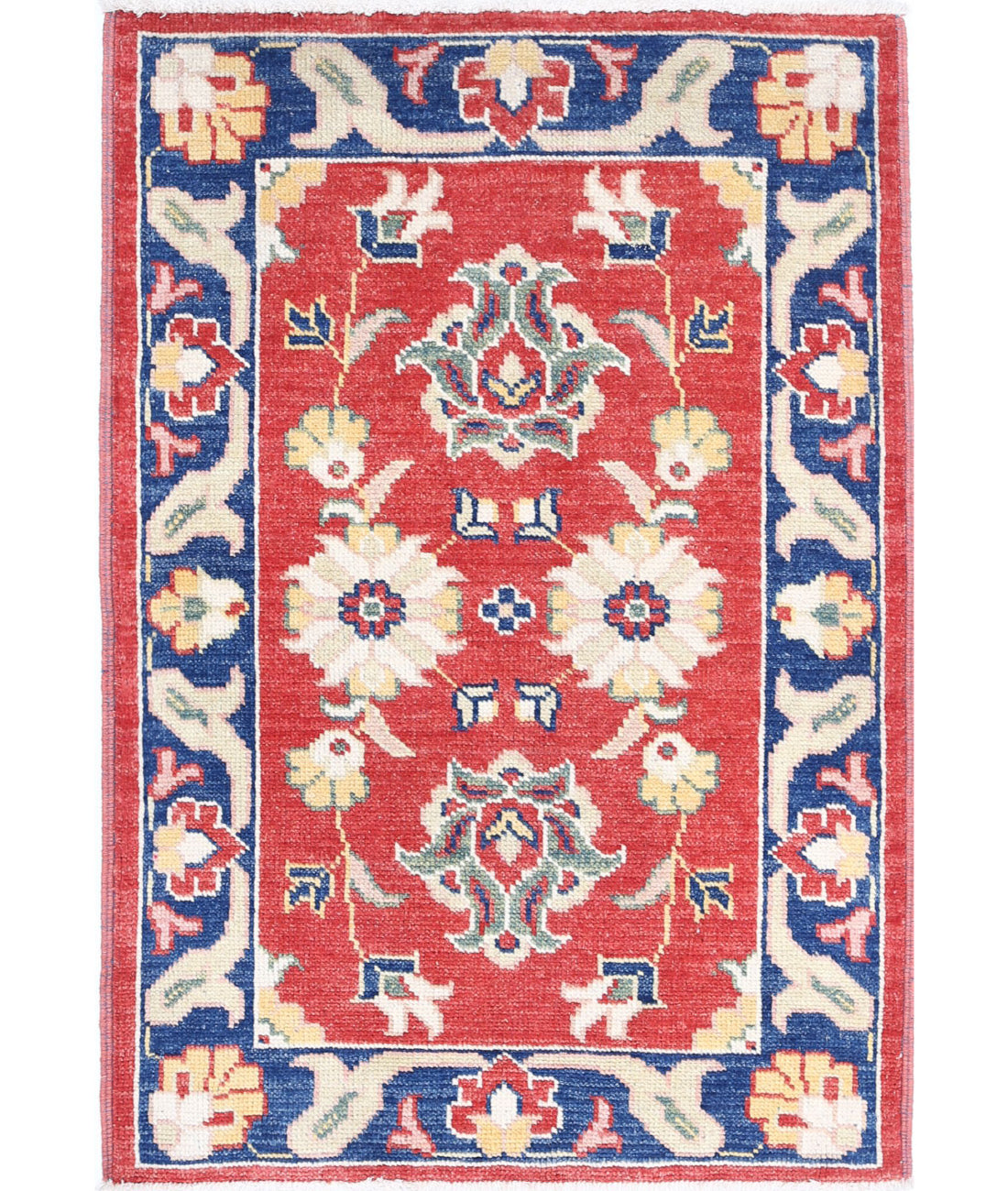 Ziegler 2'6'' X 3'9'' Hand-Knotted Wool Rug 2'6'' x 3'9'' (75 X 113) / Red / N/A