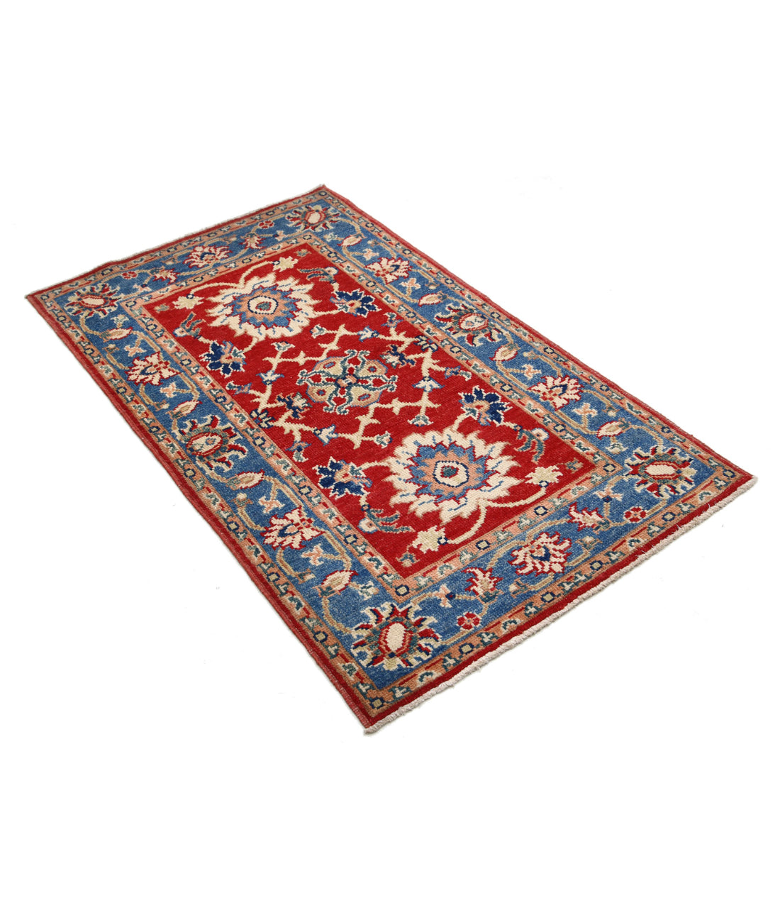 Ziegler 2'9'' X 4'6'' Hand-Knotted Wool Rug 2'9'' x 4'6'' (83 X 135) / Red / N/A
