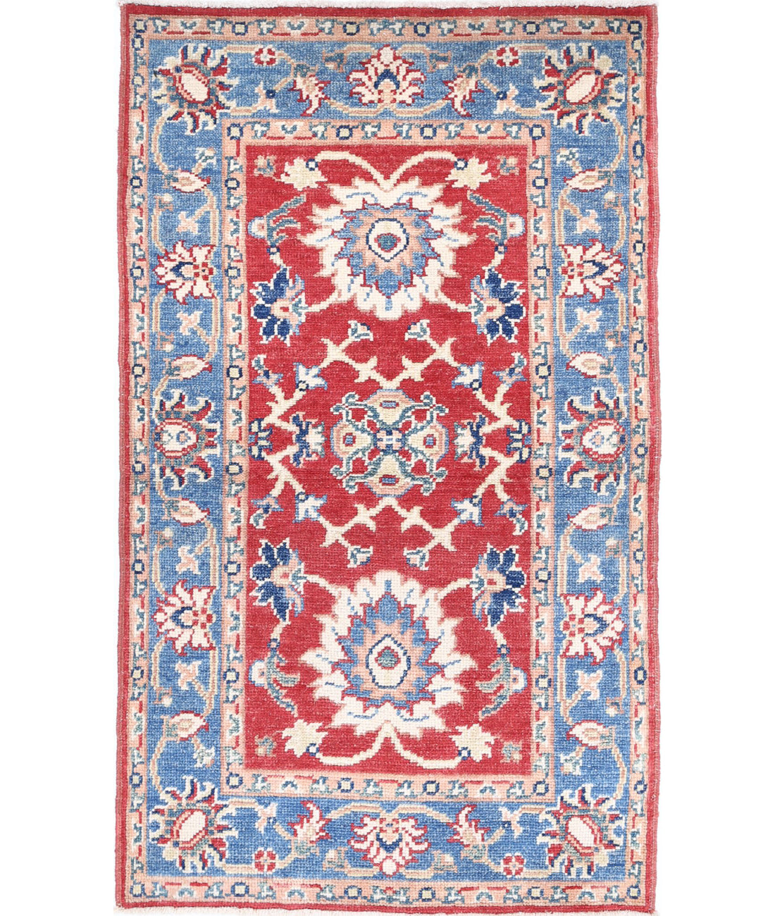 Ziegler 2'7'' X 4'6'' Hand-Knotted Wool Rug 2'7'' x 4'6'' (78 X 135) / Red / N/A