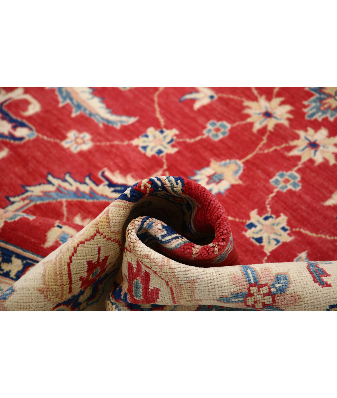 Ziegler 6'8'' X 9'6'' Hand-Knotted Wool Rug 6'8'' x 9'6'' (200 X 285) / Red / N/A