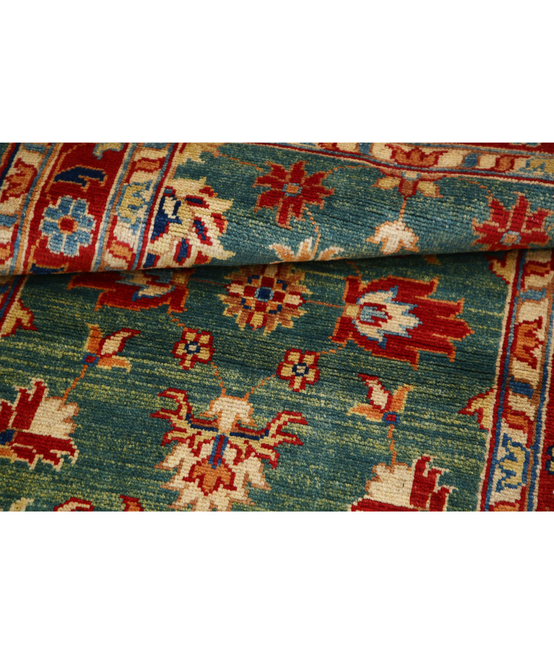 Ziegler 3'0'' X 4'10'' Hand-Knotted Wool Rug 3'0'' x 4'10'' (90 X 145) / Green / N/A