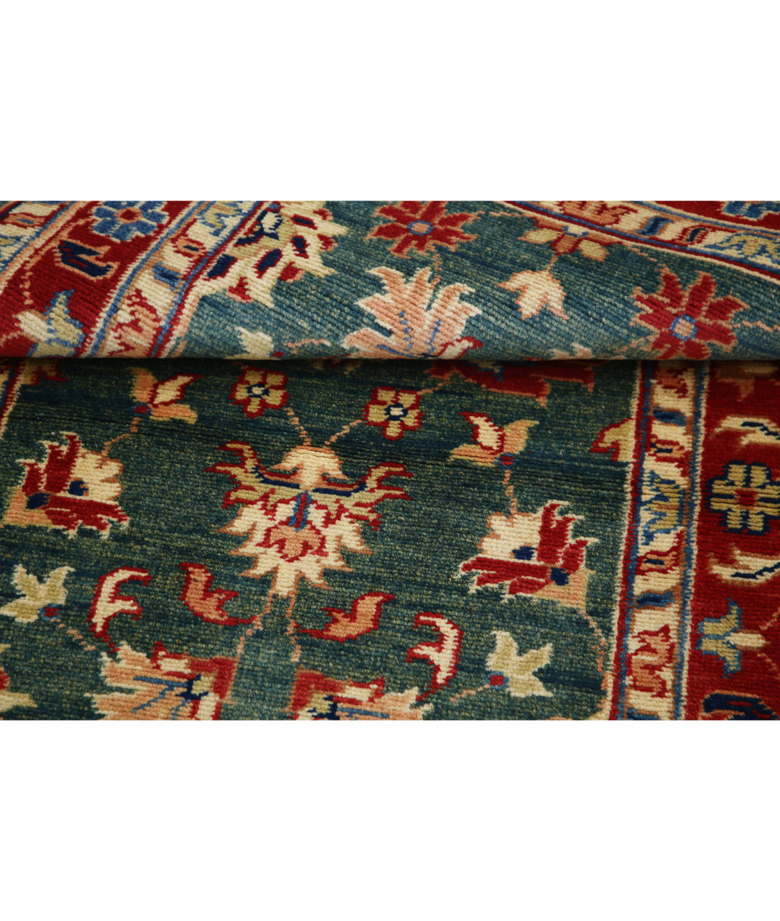 Ziegler 2'11'' X 4'9'' Hand-Knotted Wool Rug 2'11'' x 4'9'' (88 X 143) / Green / N/A