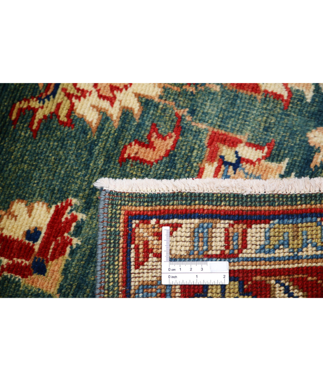 Ziegler 2'11'' X 4'9'' Hand-Knotted Wool Rug 2'11'' x 4'9'' (88 X 143) / Green / N/A