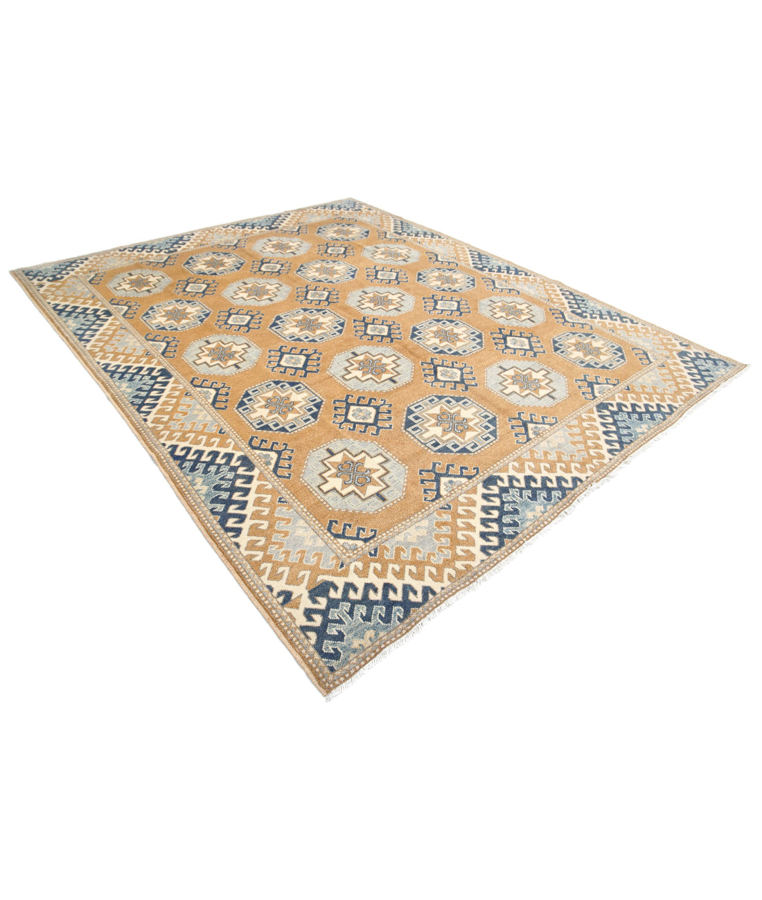 Ziegler 8'5'' X 10'1'' Hand-Knotted Wool Rug 8'5'' x 10'1'' (253 X 303) / Beige / N/A