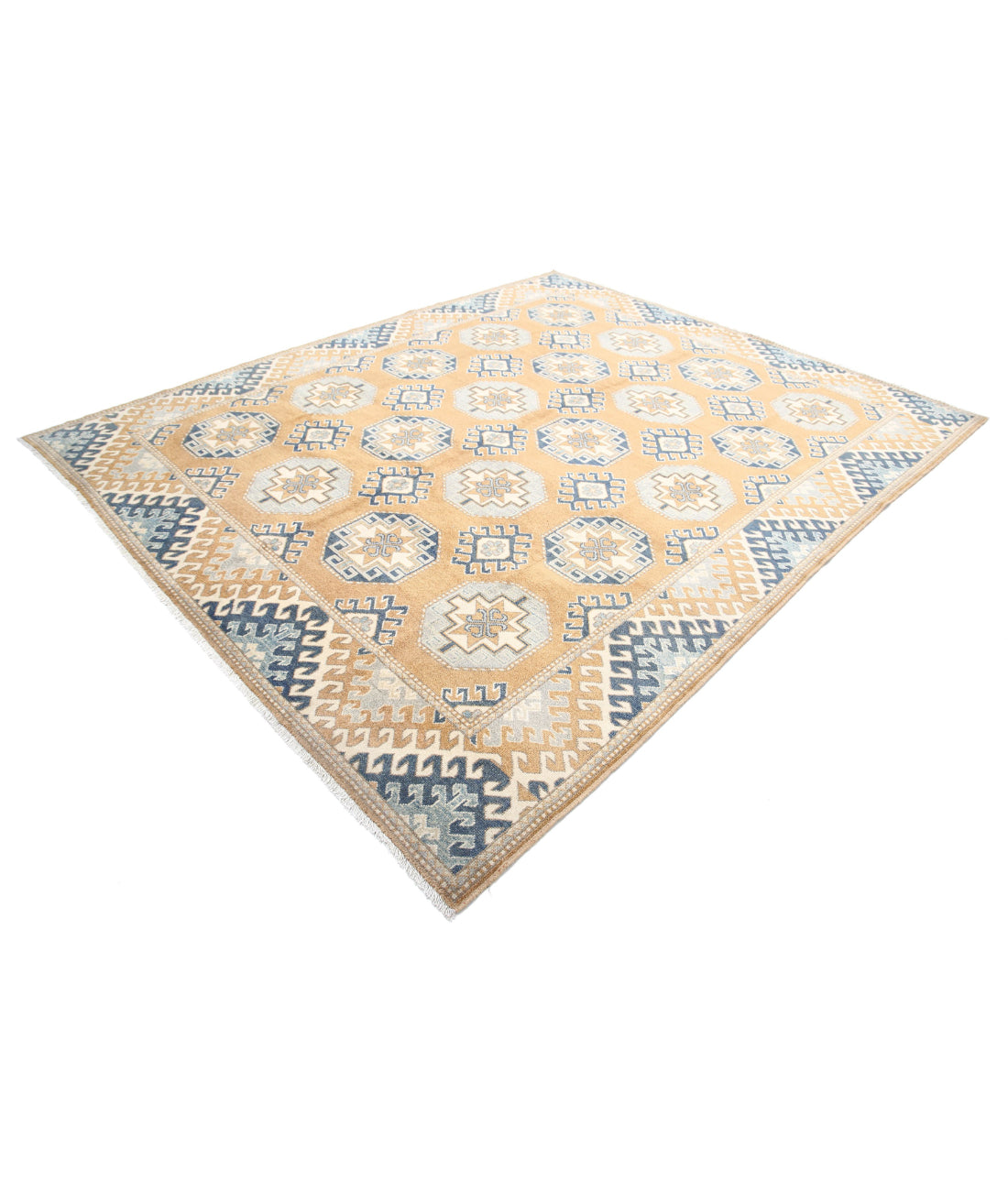 Ziegler 8'5'' X 10'1'' Hand-Knotted Wool Rug 8'5'' x 10'1'' (253 X 303) / Beige / N/A