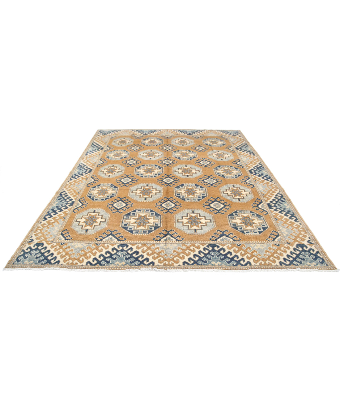 Ziegler 8'5'' X 10'1'' Hand-Knotted Wool Rug 8'5'' x 10'1'' (253 X 303) / Beige / N/A