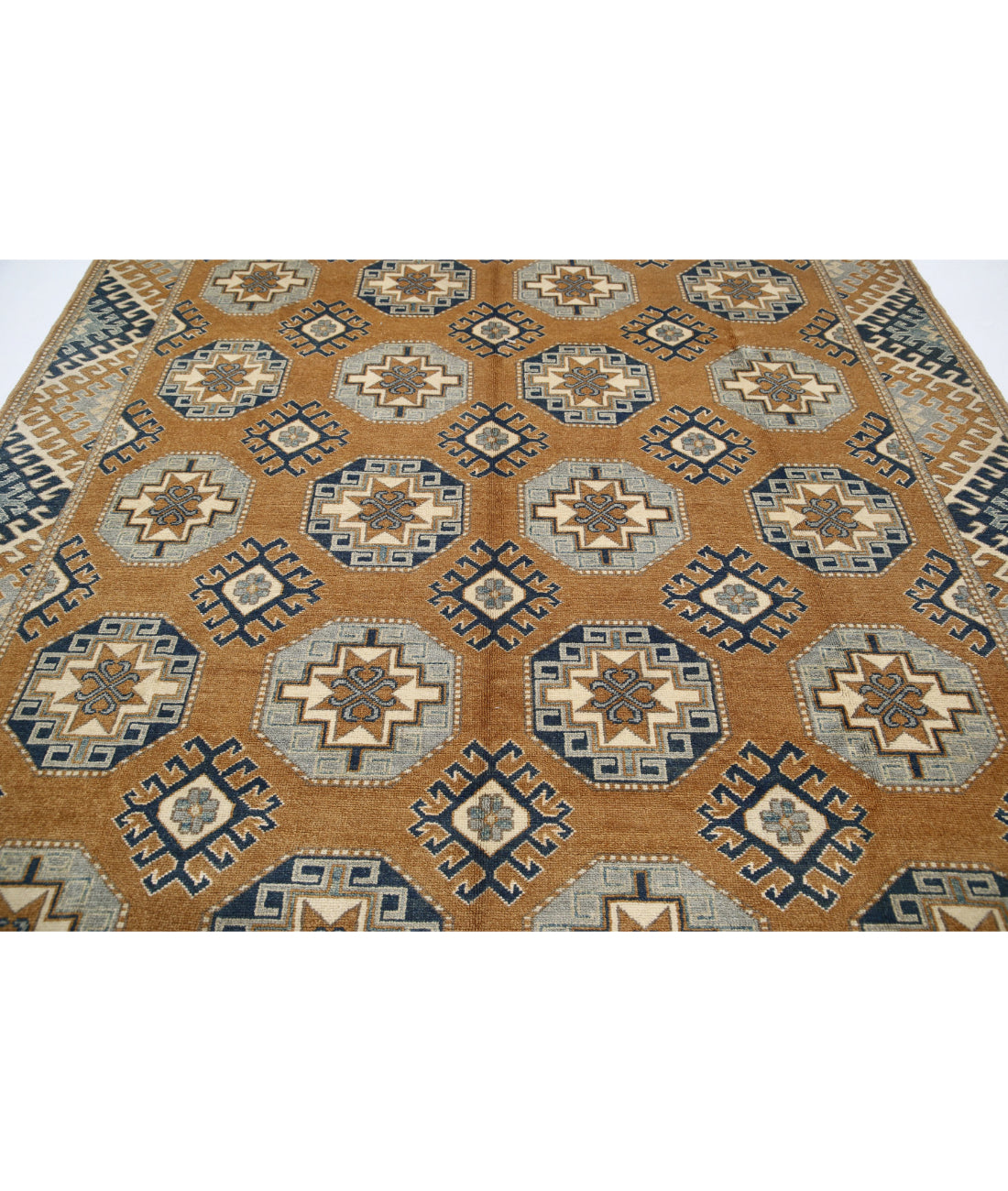 Ziegler 8'5'' X 10'1'' Hand-Knotted Wool Rug 8'5'' x 10'1'' (253 X 303) / Beige / N/A