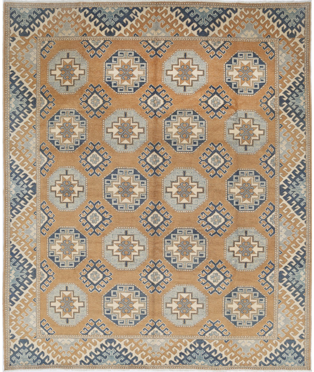 Ziegler 8'5'' X 10'1'' Hand-Knotted Wool Rug 8'5'' x 10'1'' (253 X 303) / Beige / N/A