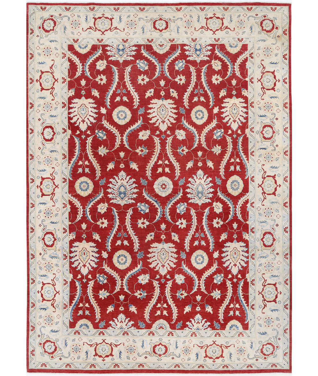 Ziegler 8'9'' X 12'4'' Hand-Knotted Wool Rug 8'9'' x 12'4'' (263 X 370) / Red / N/A