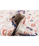 Bakshaish 8'1'' X 9'11'' Hand-Knotted Wool Rug 8'1'' x 9'11'' (243 X 298) / Ivory / Blue