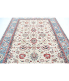Ziegler 7'11'' X 9'10'' Hand-Knotted Wool Rug 7'11'' x 9'10'' (238 X 295) / Ivory / Blue