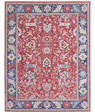 Ziegler 8'9'' X 11'5'' Hand-Knotted Wool Rug 8'9'' x 11'5'' (263 X 343) / Red / Blue