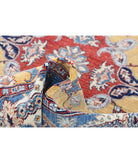 Ziegler 4'0'' X 5'10'' Hand-Knotted Wool Rug 4'0'' x 5'10'' (120 X 175) / Gold / Blue