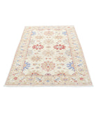 Ziegler 4'2'' X 5'8'' Hand-Knotted Wool Rug 4'2'' x 5'8'' (125 X 170) / Ivory / Taupe