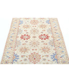 Ziegler 4'2'' X 5'8'' Hand-Knotted Wool Rug 4'2'' x 5'8'' (125 X 170) / Ivory / Taupe