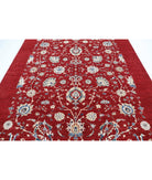 Ziegler 7'11'' X 10'2'' Hand-Knotted Wool Rug 7'11'' x 10'2'' (238 X 305) / Red / Ivory