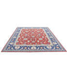 Ziegler 8'4'' X 10'0'' Hand-Knotted Wool Rug 8'4'' x 10'0'' (250 X 300) / Red / Blue