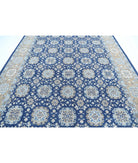 Ziegler 8'10'' X 11'11'' Hand-Knotted Wool Rug 8'10'' x 11'11'' (265 X 358) / Blue / Taupe