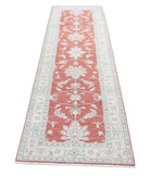 Ziegler 2'8'' X 9'7'' Hand-Knotted Wool Rug 2'8'' x 9'7'' (80 X 288) / Red / Ivory