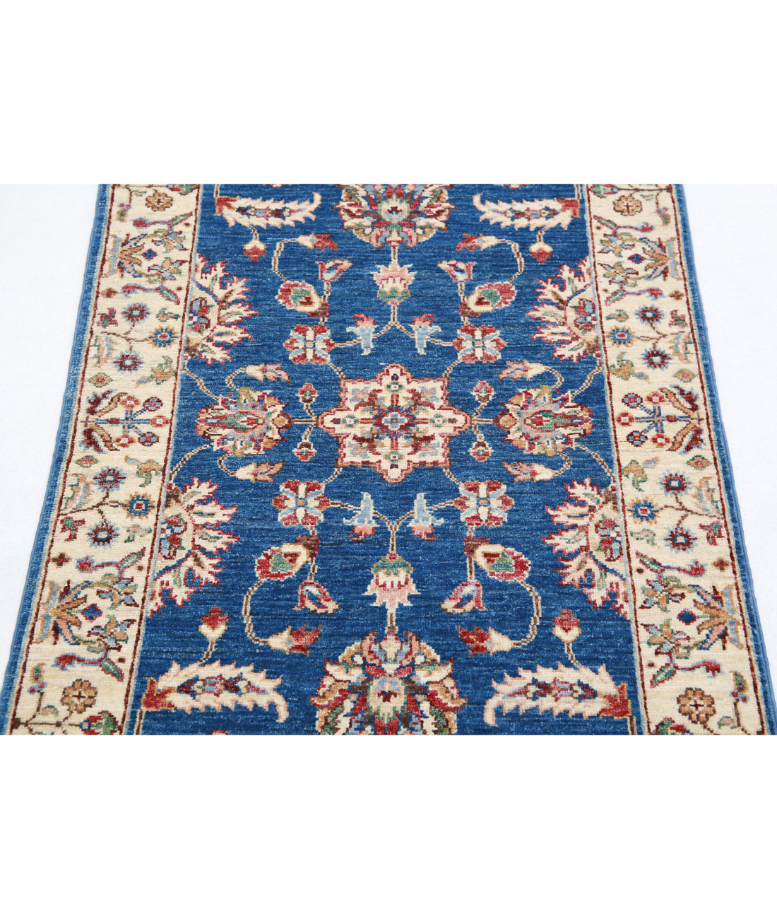 Ziegler 2'8'' X 4'3'' Hand-Knotted Wool Rug 2'8'' x 4'3'' (80 X 128) / Red / Ivory