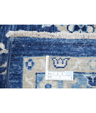 Ziegler 9'11'' X 13'5'' Hand-Knotted Wool Rug 9'11'' x 13'5'' (298 X 403) / Blue / Ivory