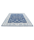 Ziegler 7'10'' X 9'10'' Hand-Knotted Wool Rug 7'10'' x 9'10'' (235 X 295) / Blue / Ivory