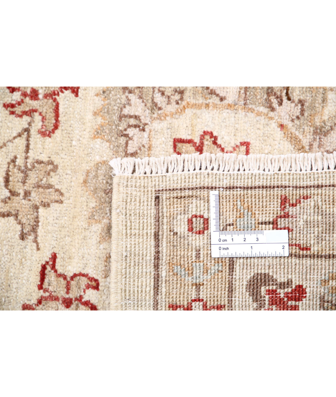 Ziegler 9'2'' X 11'7'' Hand-Knotted Wool Rug 9'2'' x 11'7'' (275 X 348) / Ivory / Taupe