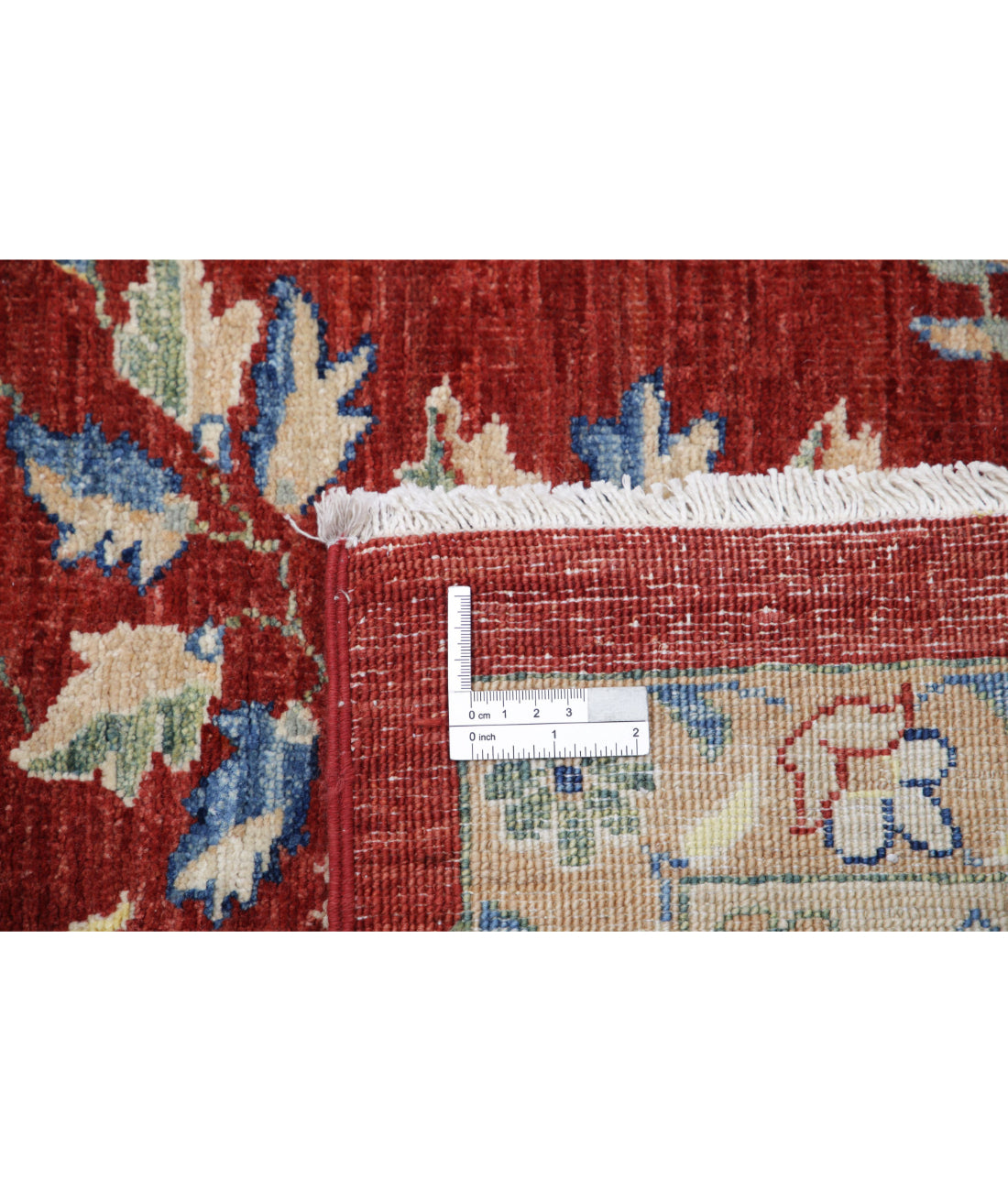 Ziegler 11'8'' X 14'7'' Hand-Knotted Wool Rug 11'8'' x 14'7'' (350 X 438) / Red / N/A