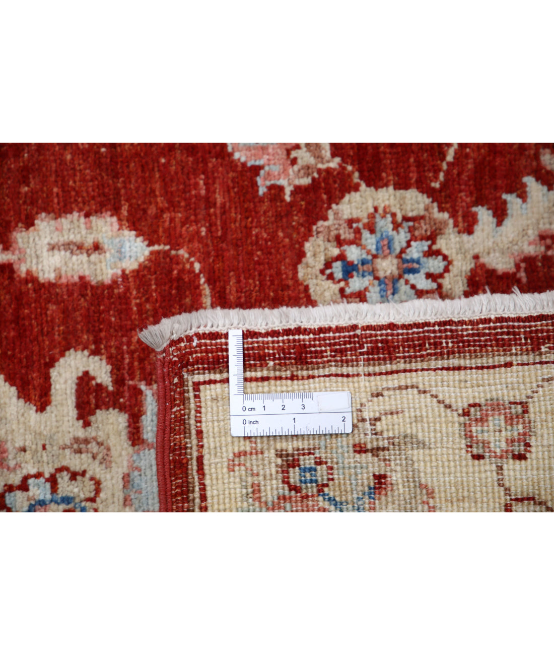 Ziegler 2'7'' X 8'5'' Hand-Knotted Wool Rug 2'7'' x 8'5'' (78 X 253) / Red / Ivory