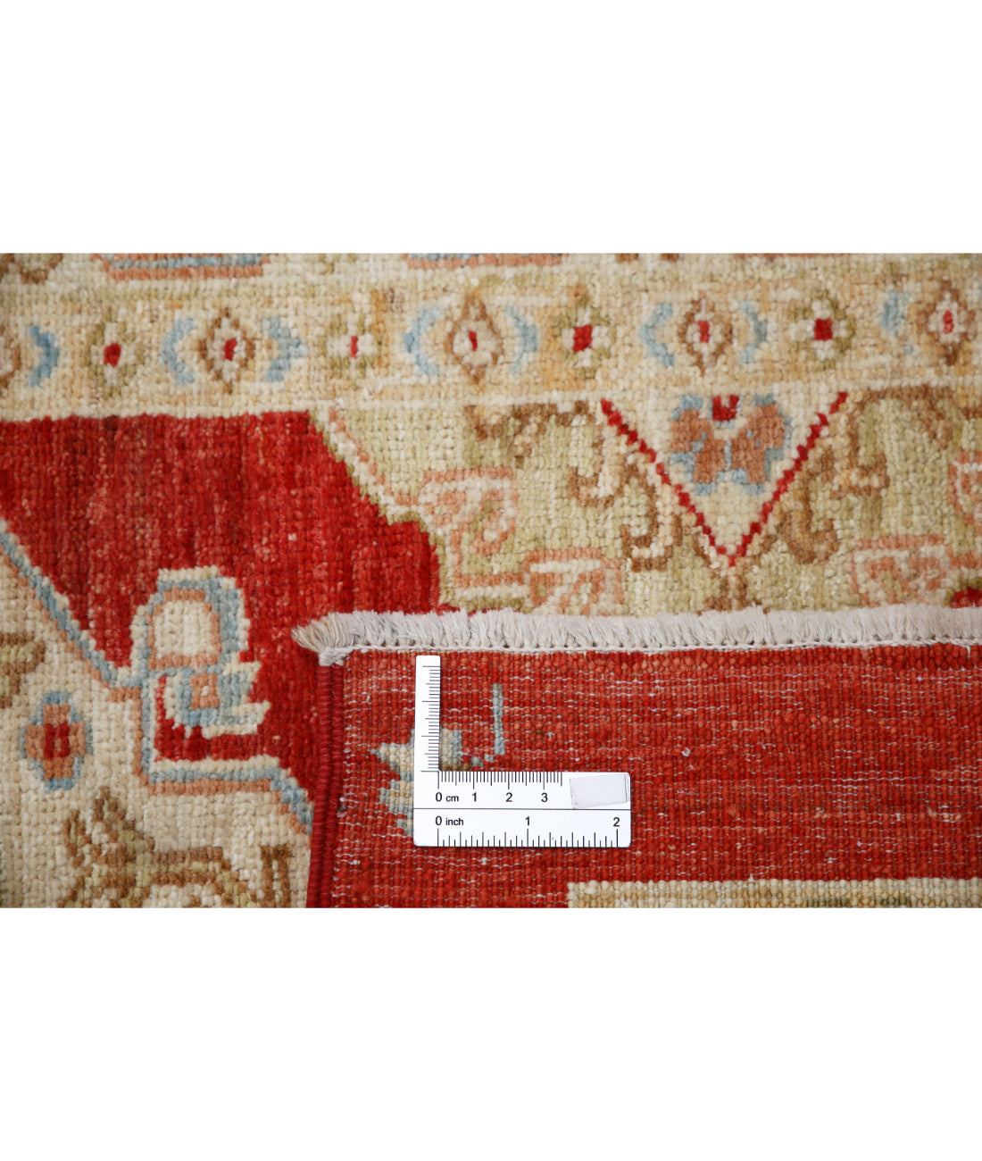 Ziegler 2'8'' X 7'4'' Hand-Knotted Wool Rug 2'8'' x 7'4'' (80 X 220) / Red / Red