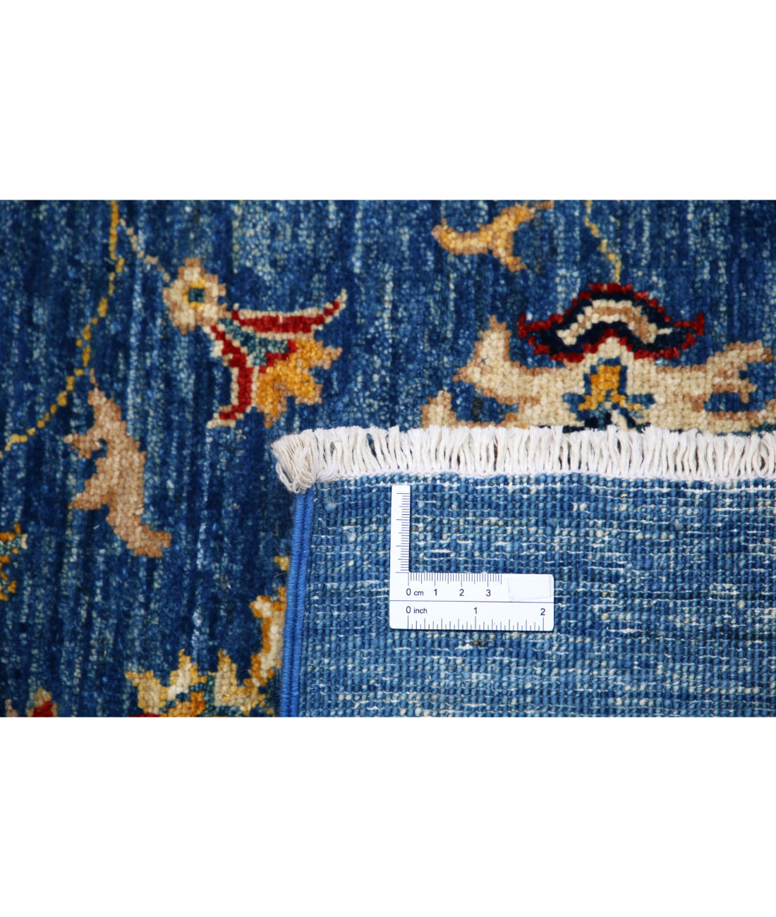 Ziegler 5'7'' X 8'2'' Hand-Knotted Wool Rug 5'7'' x 8'2'' (168 X 245) / Blue / Blue