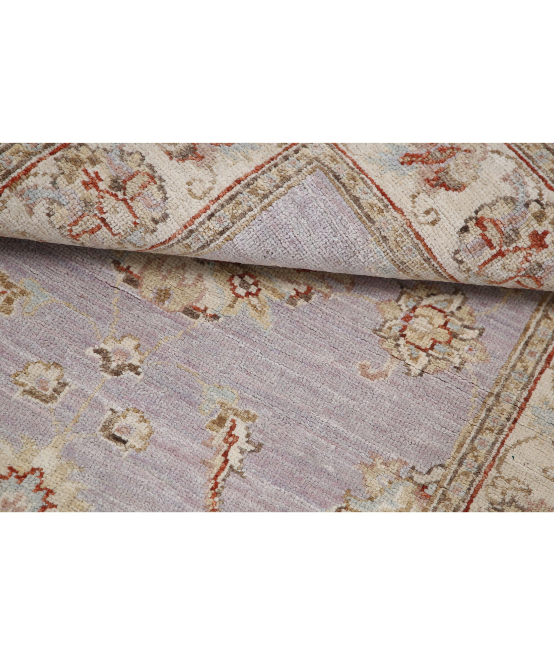 Ziegler 2'8'' X 3'9'' Hand-Knotted Wool Rug 2'8'' x 3'9'' (80 X 113) / Grey / Ivory